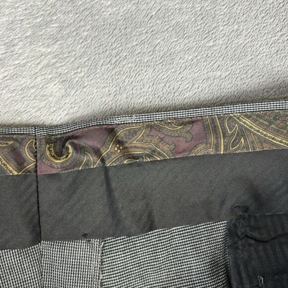 Polo‎ Ralph Lauren Dress Pant Mens 36/30 Gray Pleated cuffs - Picture 7 of 11
